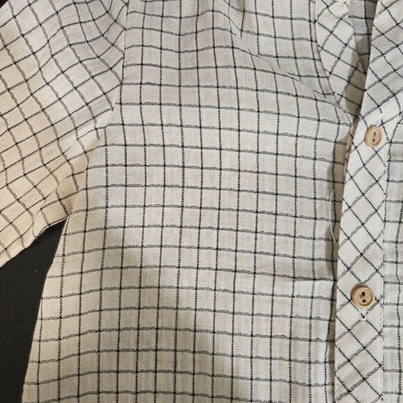 Del Sur Boys Window Pane Shirt and Shorts 4T - Picture 2 of 4